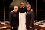 Backstage mit Alan Menken, Felix Martin und Stephen Schwartz